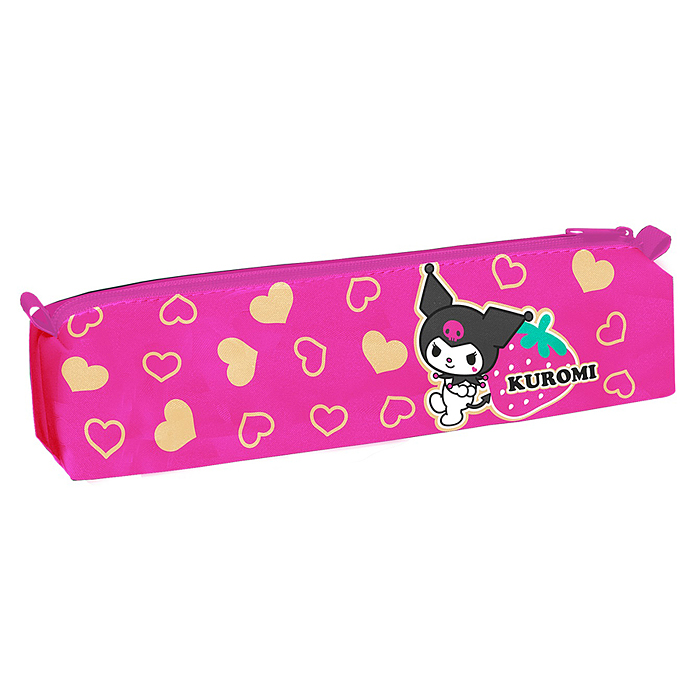 Пенал объемный "Kuromi" Размер: 21*4,5*4,5 см. Изготовлен из полиэстера, 600 ден. Имеется одно 