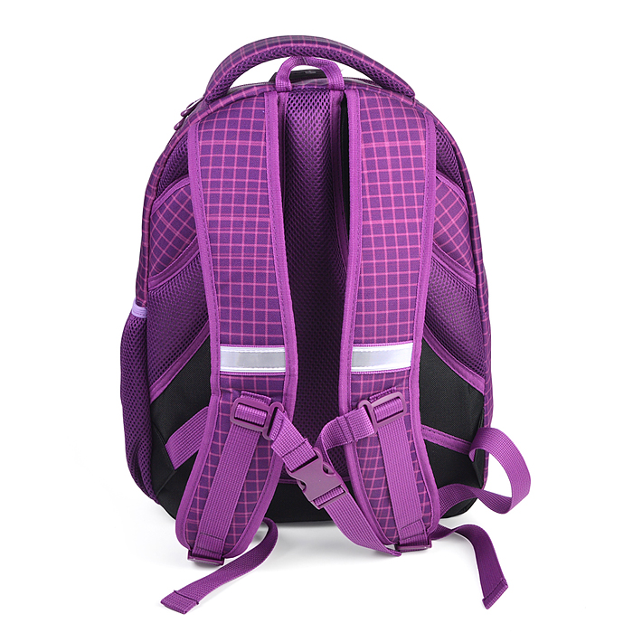 Рюкзак облегченный "Аниме" с анатомической спинкой, 2 отделения на молнии