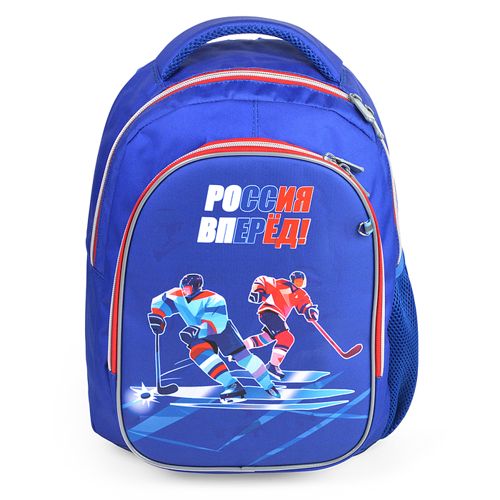 Фото к товару Рюкзак облегченный Хоккей с анатомической спинкой, 2 отделения на молнии, на каждой молнии 2 б Рюкзак облегченный Хоккей с анатомической спинкой, 2 отделения на молнии, на каждой молнии 2 б