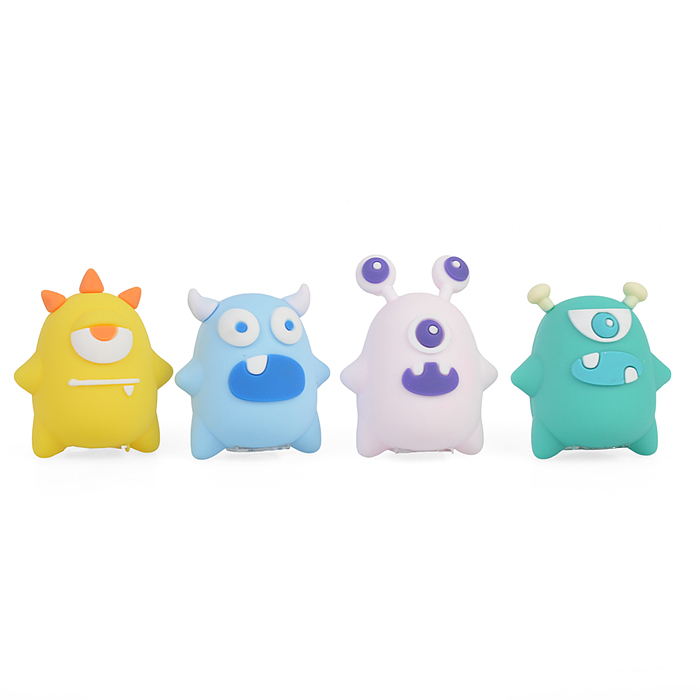 Фото к товару Точилка пластиковая "Монстрик" 4,5 х 4 см. в дисплее Точилка пластиковая "Монстрик" 4,5 х 4 см. в дисплее