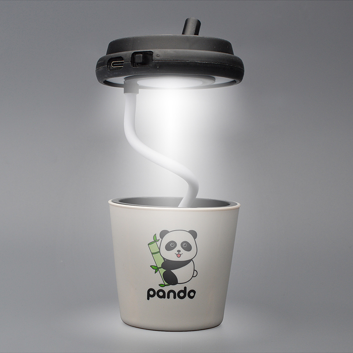 Фото к товару Фонарик-светильник игрушечный 358G "Стакан. Панда" в коробке Фонарик-светильник игрушечный 358G "Стакан. Панда" в коробке
