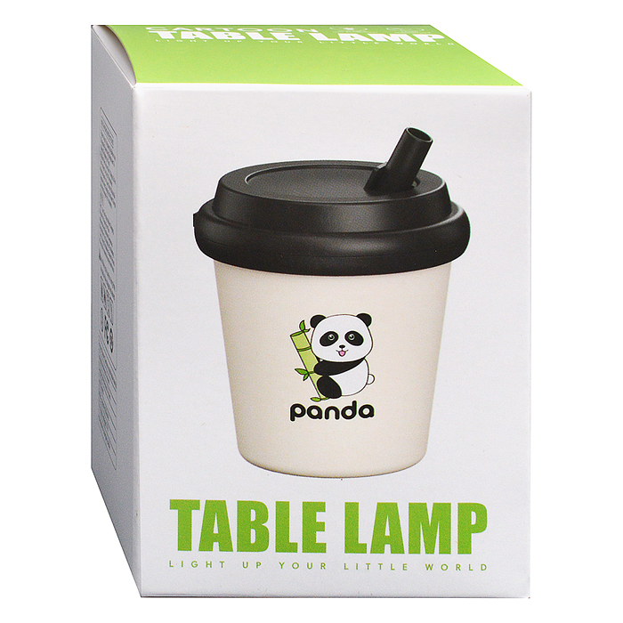 Фото к товару Фонарик-светильник игрушечный 358G "Стакан. Панда" в коробке Фонарик-светильник игрушечный 358G "Стакан. Панда" в коробке