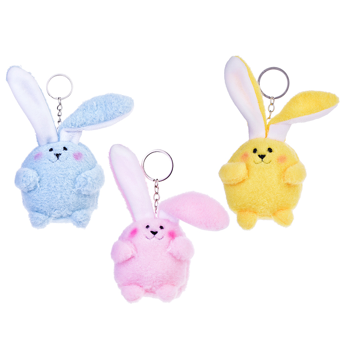 Мягкая игрушка-брелок М1034 "Зайчик" 13см. Мягкая игрушка-брелок М1034 "Зайчик" 13см.