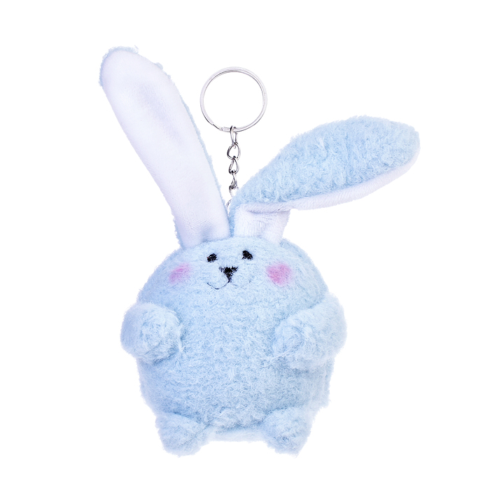 Фото к товару Мягкая игрушка-брелок М1034 "Зайчик" 13см. Мягкая игрушка-брелок М1034 "Зайчик" 13см.