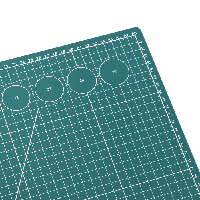 Коврик для резки A1 (90x60 см) непрорезаемый, толщина 3 мм, двухсторонний, трехслойный