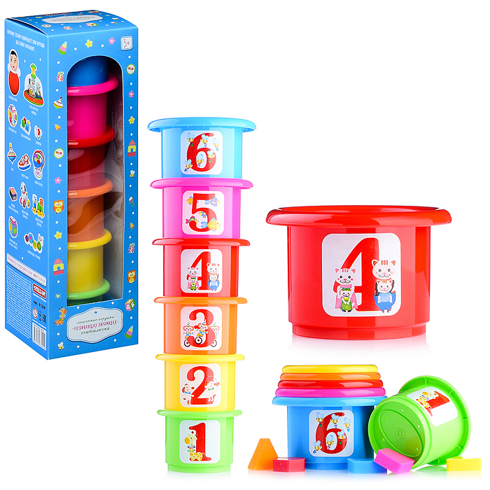 Развивающая пирамидка "Считалочка" Развивающая пирамидка "Считалочка"