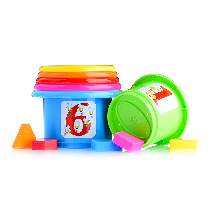 Фото к товару Развивающая пирамидка "Считалочка" Развивающая пирамидка "Считалочка"