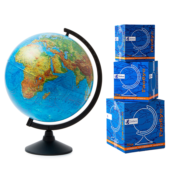 Глобус Земли физический  320мм   Классик 