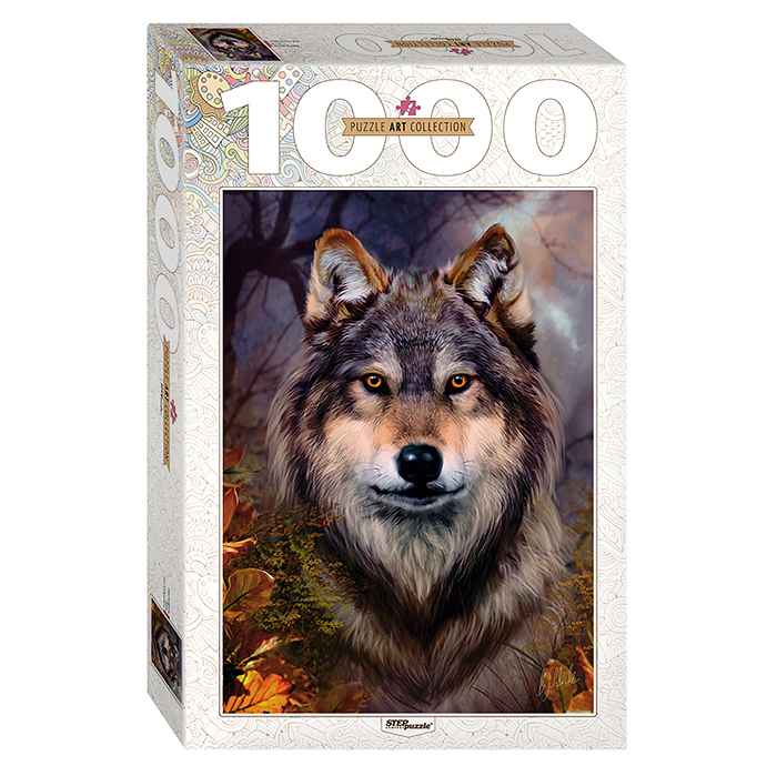 Пазлы 1000 "Бенте Шлик. Волк" Пазлы 1000 "Бенте Шлик. Волк"