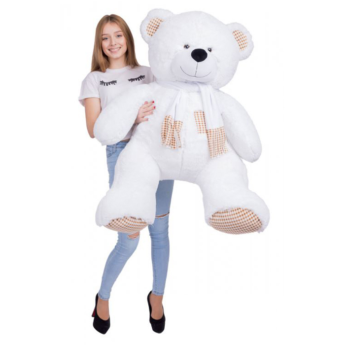Медведь Тоффи В150 белый 