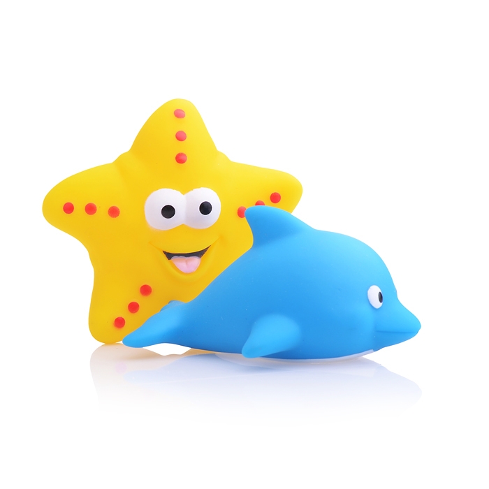 Набор для купания "Дельфин и морская звезда"" Набор для купания "Дельфин и морская звезда""