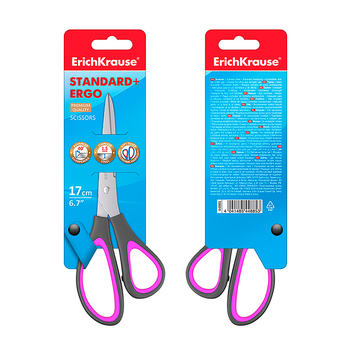 Фото к товару Ножницы 17 см Standard+ Ergo, Ножницы 17 см Standard+ Ergo,