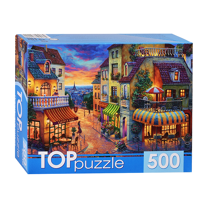 Пазлы 500 TOPpuzzle "Парижская улица"