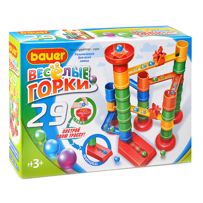 Конструктор 582 Игровой набор Весёлые горки 29