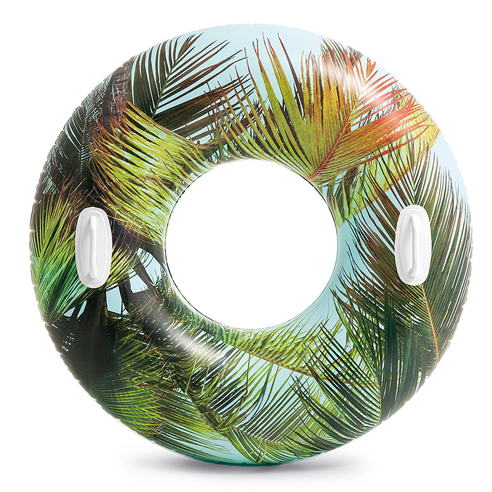 Фото к товару Круг для плавания «Узоры», с ручками, d=97 см, от 9 лет, цвета микс, 58263NP INTEX Круг для плавания «Узоры», с ручками, d=97 см, от 9 лет, цвета микс, 58263NP INTEX