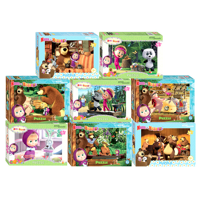 Пазлы 80 "Маша и Медведь - 2" (Анимаккорд) Пазлы 80 "Маша и Медведь - 2" (Анимаккорд)