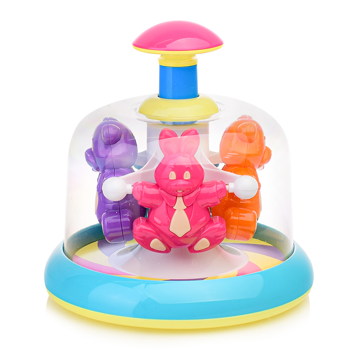 Юла-карусель "Лесная сказка" (в п/пакете)