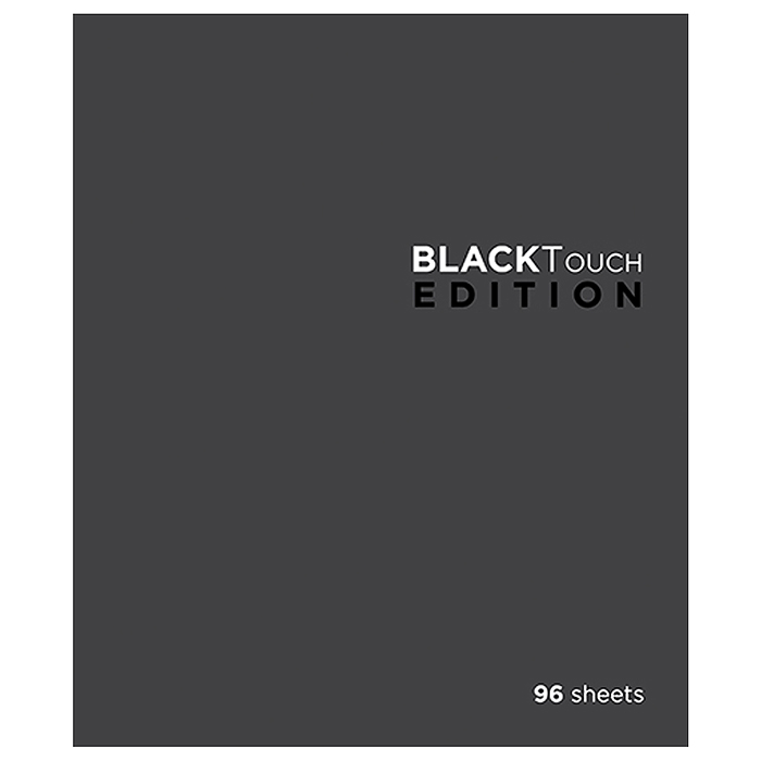 Тетрадь 96л. клетка А5 "БлэкТач" скрепка S, премиум Тетрадь 96л. клетка А5 "БлэкТач" скрепка S, премиум