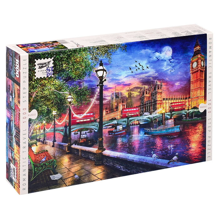 Пазлы 1000 "Лондон" (Romantic Travel) Пазлы 1000 "Лондон" (Romantic Travel)
