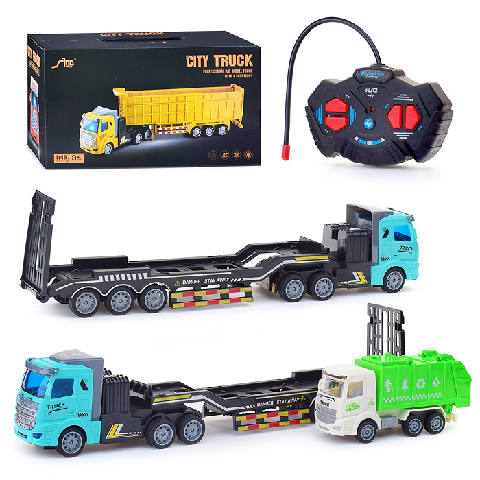 Автовоз QH200-16D р/у, 27MHz, в коробке