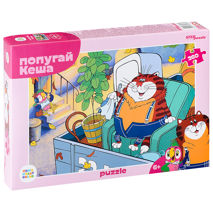 Пазлы 260 "Попугай Кеша (new)" (С/м) Пазлы 260 "Попугай Кеша (new)" (С/м)