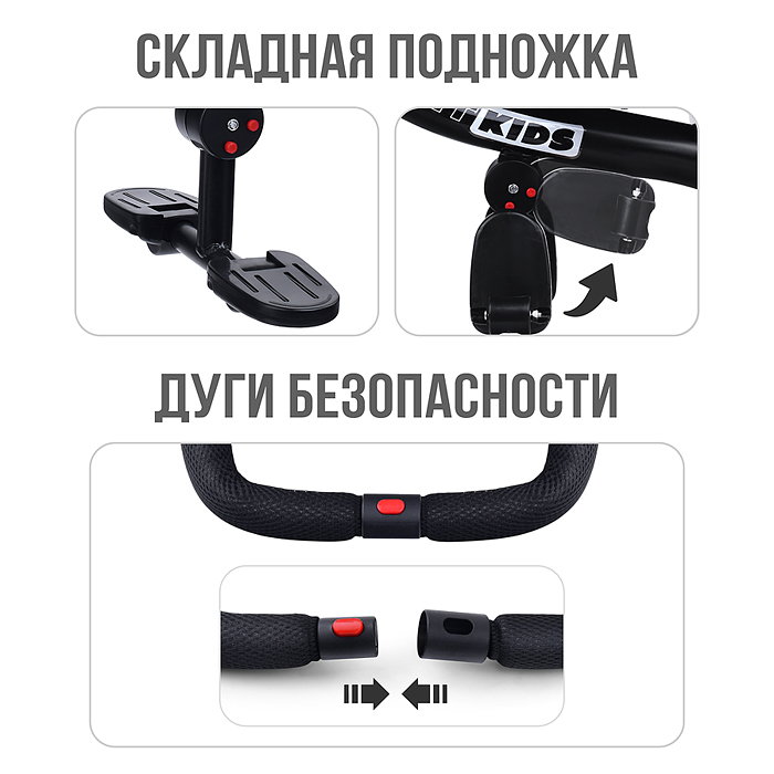 Велосипед 5088-1 3-х колесный, синий