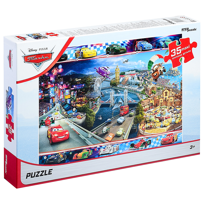 Пазлы 35 MAXI "Тачки - 4" (Disney) Пазлы 35 MAXI "Тачки - 4" (Disney)