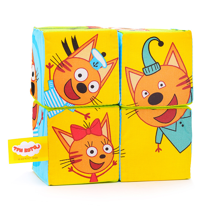 Игрушка кубики "Три Кота" (Собери картинку) Игрушка кубики "Три Кота" (Собери картинку)