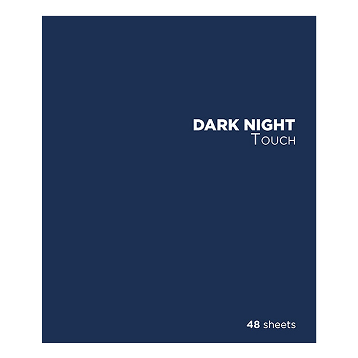 Тетрадь 48л. клетка А5 "ДаркНайтТач" скрепка S Тетрадь 48л. клетка А5 "ДаркНайтТач" скрепка S