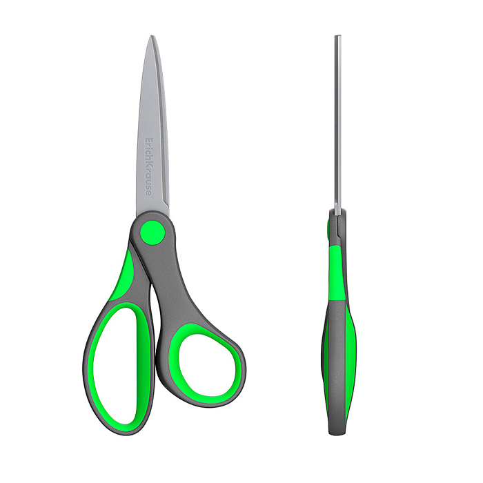 Фото к товару Ножницы Comfort, 15см, ассорти Ножницы Comfort, 15см, ассорти