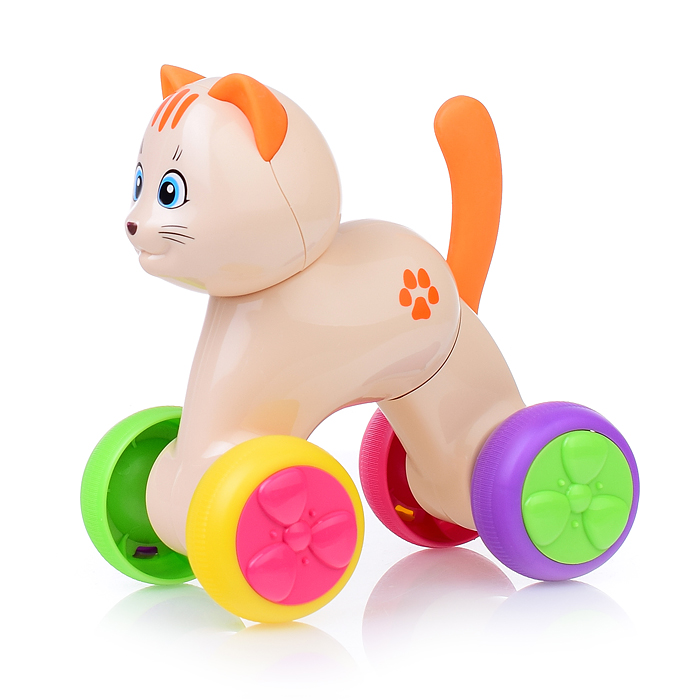 Фото к товару Игрушка-покатушка "Веселый котик" Игрушка-покатушка "Веселый котик"