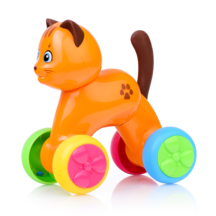 Фото к товару Игрушка-покатушка "Веселый котик" Игрушка-покатушка "Веселый котик"