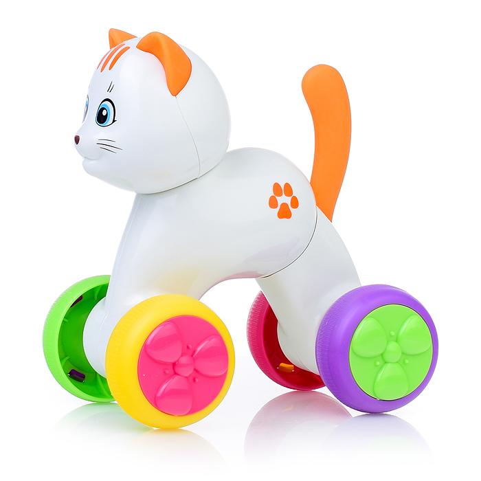 Фото к товару Игрушка-покатушка "Веселый котик" Игрушка-покатушка "Веселый котик"