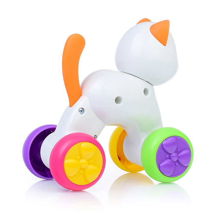 Фото к товару Игрушка-покатушка "Веселый котик" Игрушка-покатушка "Веселый котик"