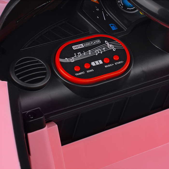 Фото к товару Электромобиль U023434Y "Кабриолет" на аккумуляторе, с р/у управлением, в коробке (розовый) Электромобиль U023434Y "Кабриолет" на аккумуляторе, с р/у управлением, в коробке (розовый)