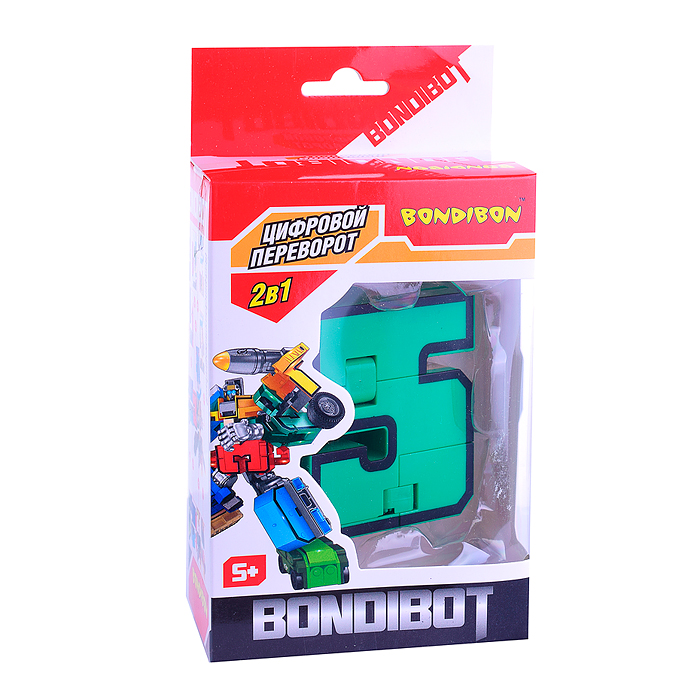 Фото к товару Трансформер 2в1 "Цифра"5" Трансформер 2в1 "Цифра"5"