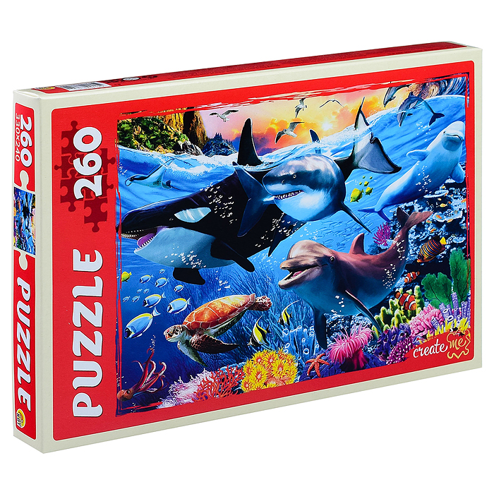 Пазлы 260 "Морской мир" №4 