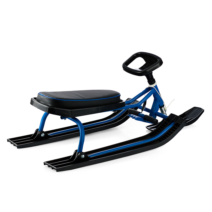 Фото к товару Игрушка Снегокат детский 102 классический разборный (синий матовый) Игрушка Снегокат детский 102 классический разборный (синий матовый)