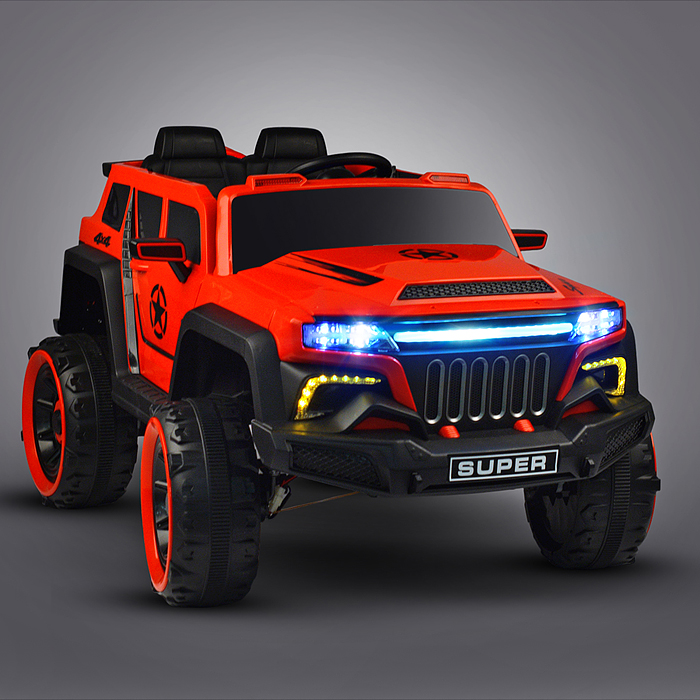 Фото к товару Электромобиль U023430Y "Бархан" 12V7A с полным приводом, красный Электромобиль U023430Y "Бархан" 12V7A с полным приводом, красный