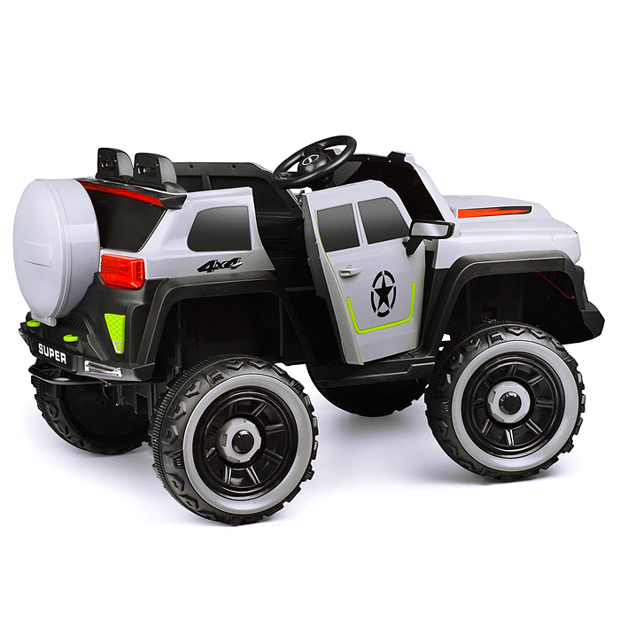 Фото к товару Электромобиль U023430Y "Бархан" 12V7A с полным приводом серый Электромобиль U023430Y "Бархан" 12V7A с полным приводом серый