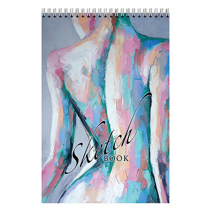 Скетчбуки 20 л. А4 "Силуэт" гребень Скетчбуки 20 л. А4 "Силуэт" гребень