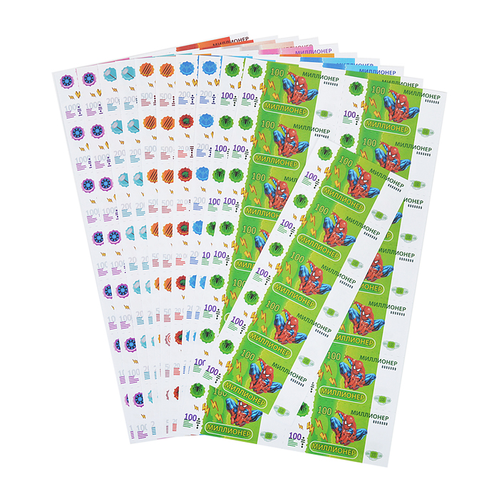 Супергерои. Миллионер. Настольная бизнес-игра. 