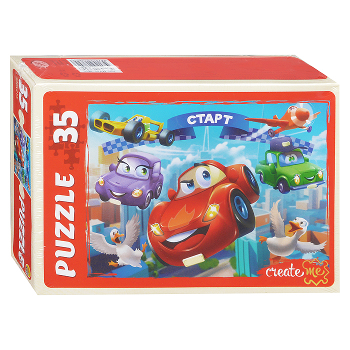 Макси-пазлы 35 "Крутой вираж №15"