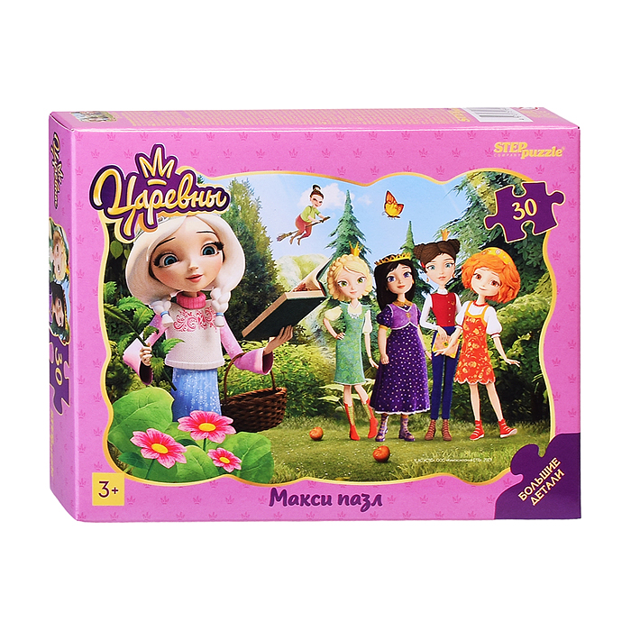 Контурный Макси-пазл 30 эл. "Царевны" (Той-Лэнд) Контурный Макси-пазл 30 эл. "Царевны" (Той-Лэнд)