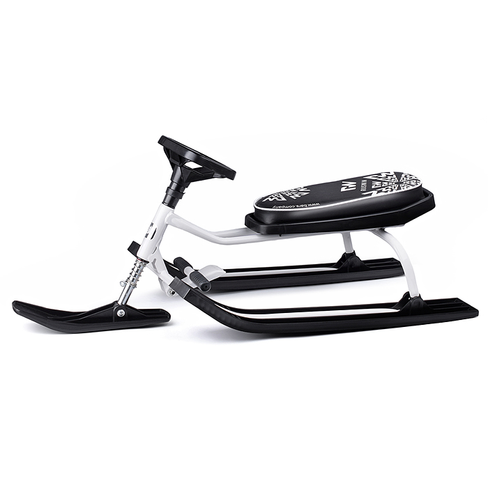 Игрушка Снегокат детский 102 "RUSWIN" классический разборный (белый)