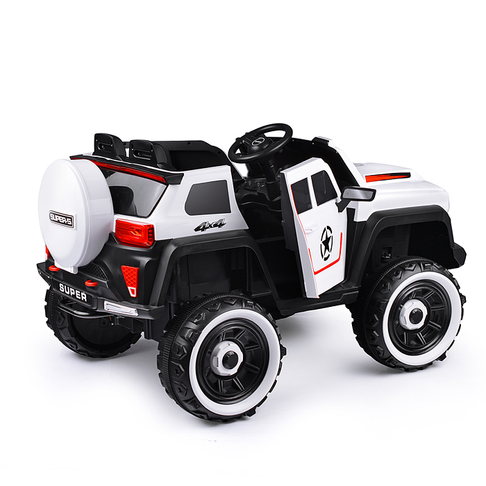 Фото к товару Электромобиль U023430Y "Бархан" 12V7A с полным приводом, белый Электромобиль U023430Y "Бархан" 12V7A с полным приводом, белый