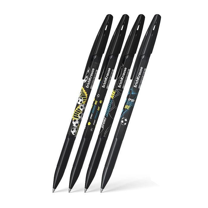 Ручка шариковая Stick&Grip Sport DNA 0.7, цвет чернил синий 