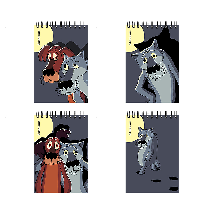 Блокнот 80л. "Жил-был Пес" на спирали Блокнот 80л. "Жил-был Пес" на спирали