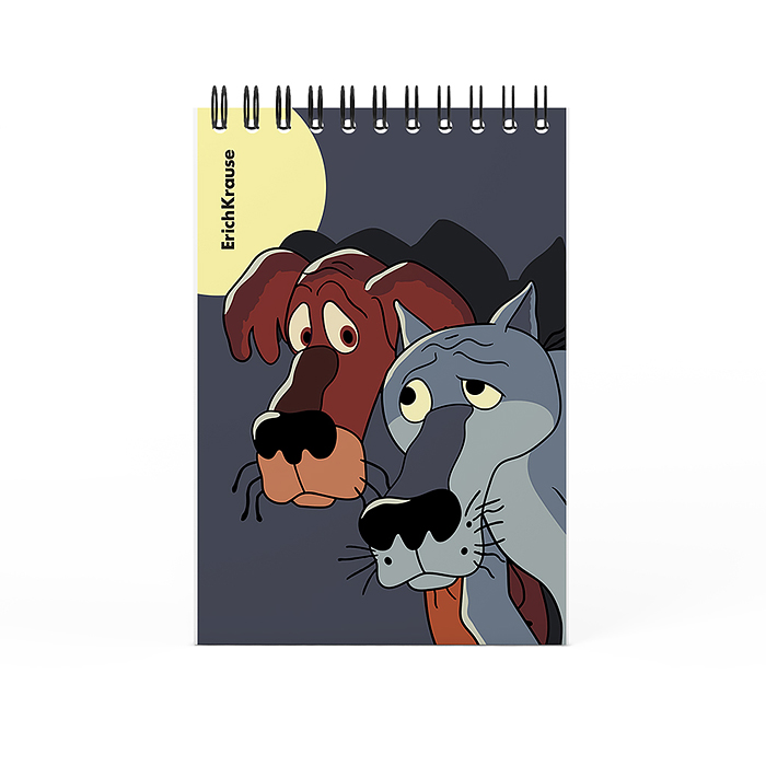 Блокнот 80л. "Жил-был Пес" на спирали