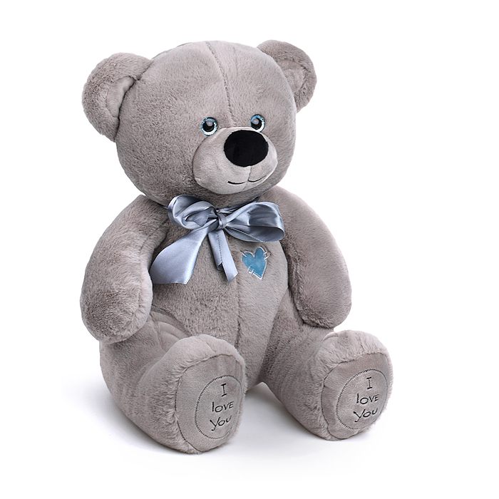 Медведь Фил В65, серый